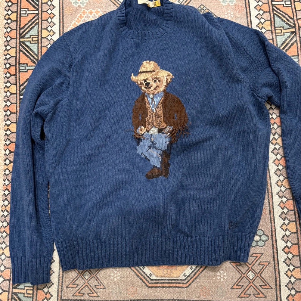 Ralph Lauren Denim and supply Bear sweater